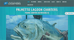 Desktop Screenshot of palmettolagooncharters.com