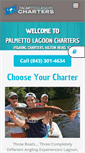 Mobile Screenshot of palmettolagooncharters.com